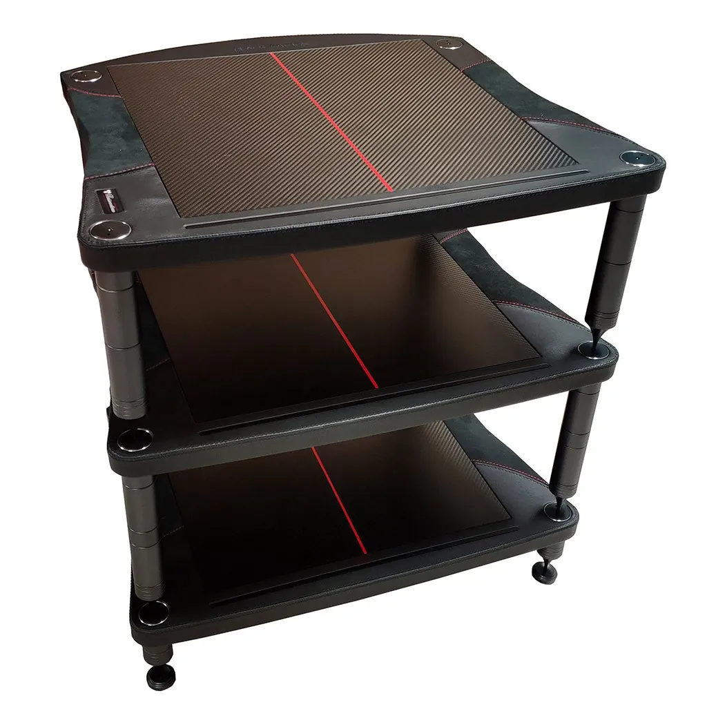 Rack Bassocontinuo Classic Line in finitura nero lucido